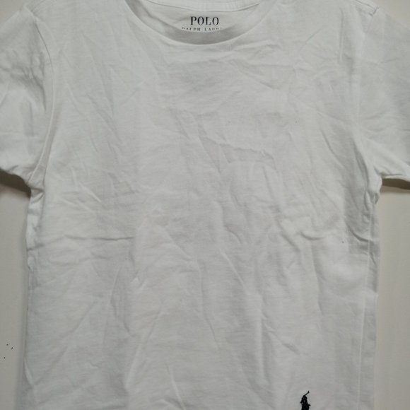 BNWT Polo by Ralph Lauren Kids Tees White Size Small - Picture 5 of 5